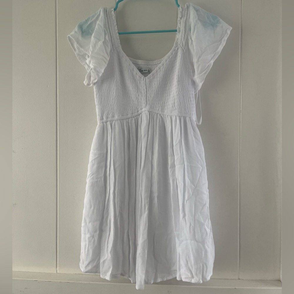 Hollister white dress